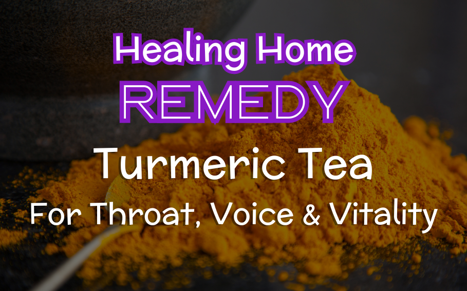 Turmeric Tea For Throat & Strong Constitution